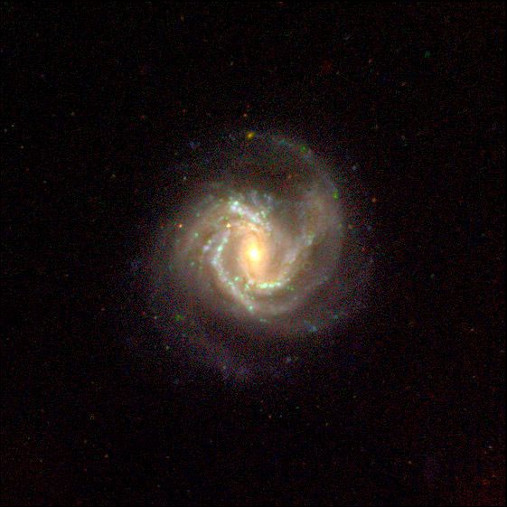M61: Virgo Spiral Galaxy — APOD for 1998-09-22