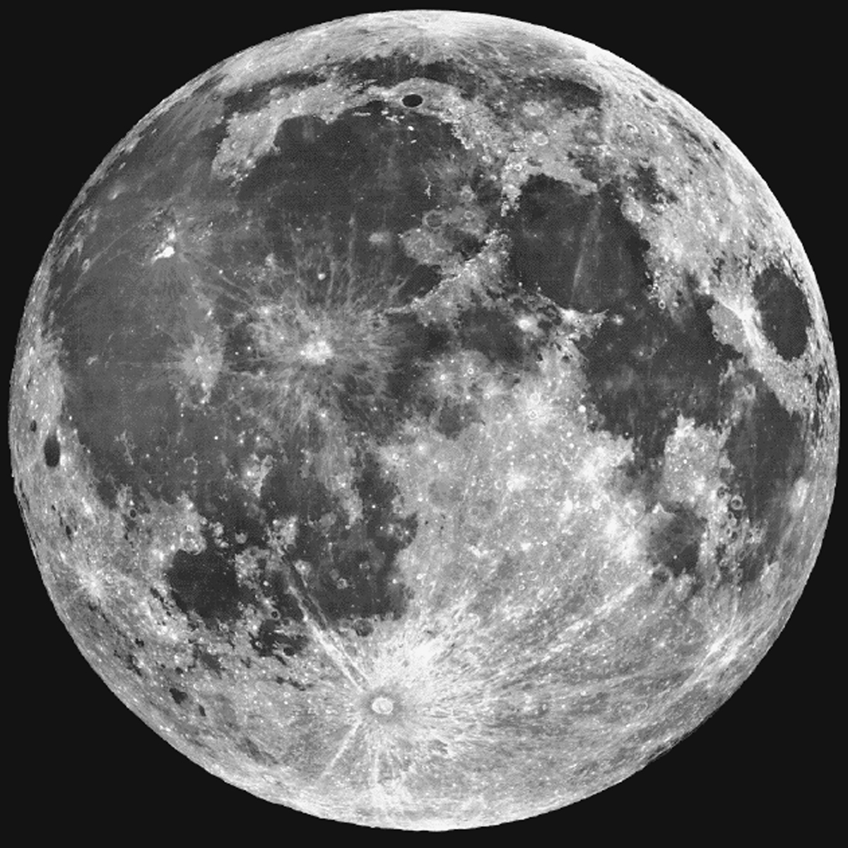 APOD: 1999 April 19 – The Full Moon