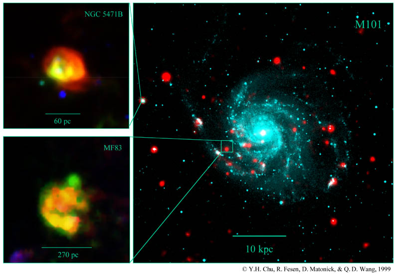 APOD: 1999 April 20 – Candidates for a Hypernova
