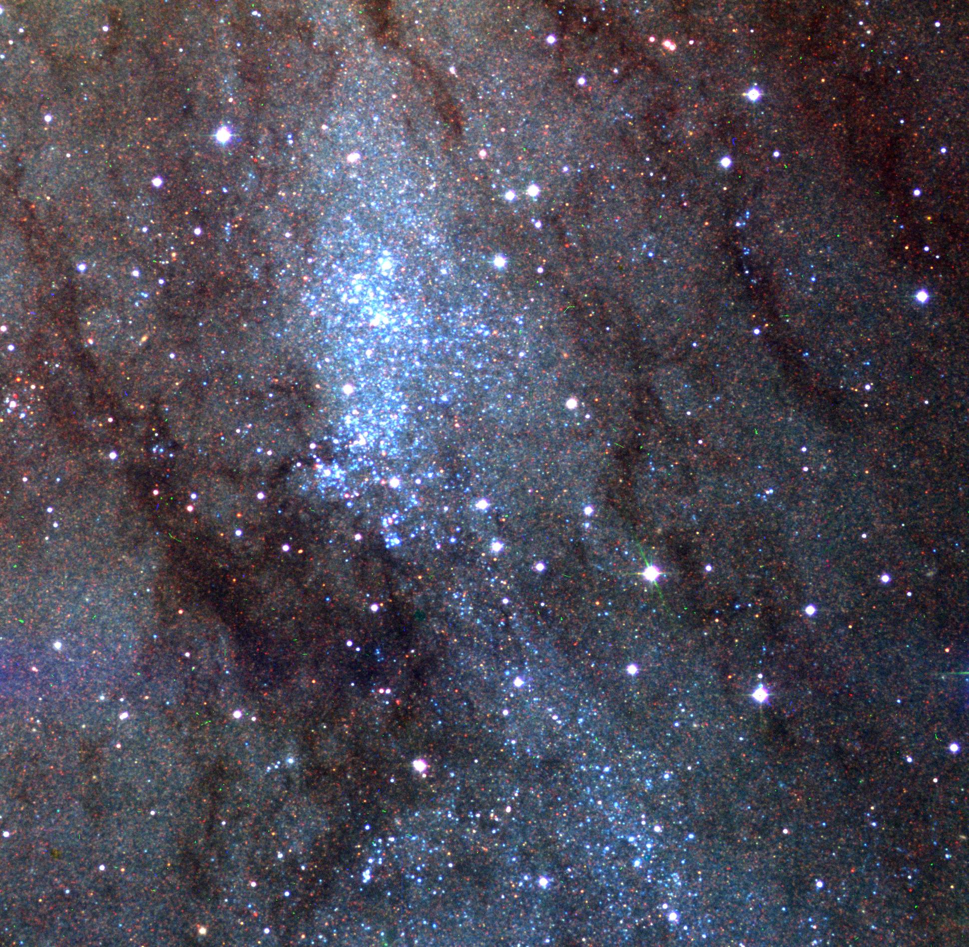 APOD: 1999 April 02 – Stars of NGC 206