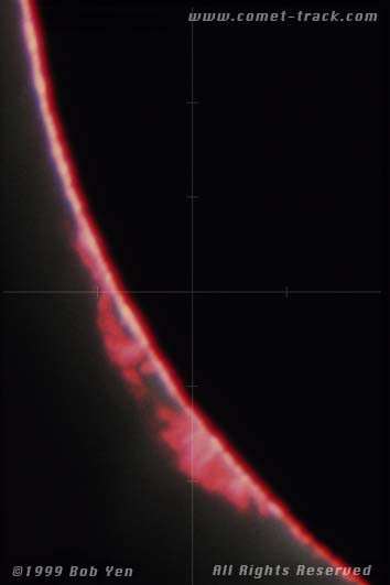 At The Suns Edge — APOD for 1999-08-20