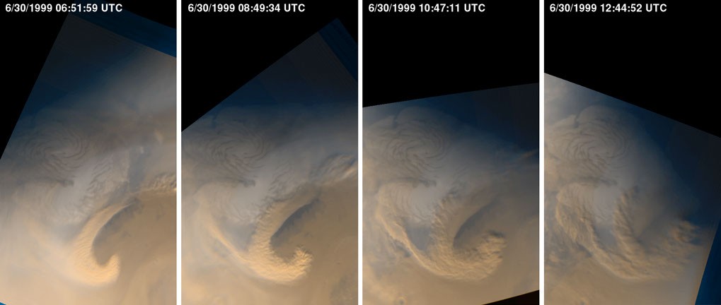 Mars Weather Watch — APOD for 1999-08-16