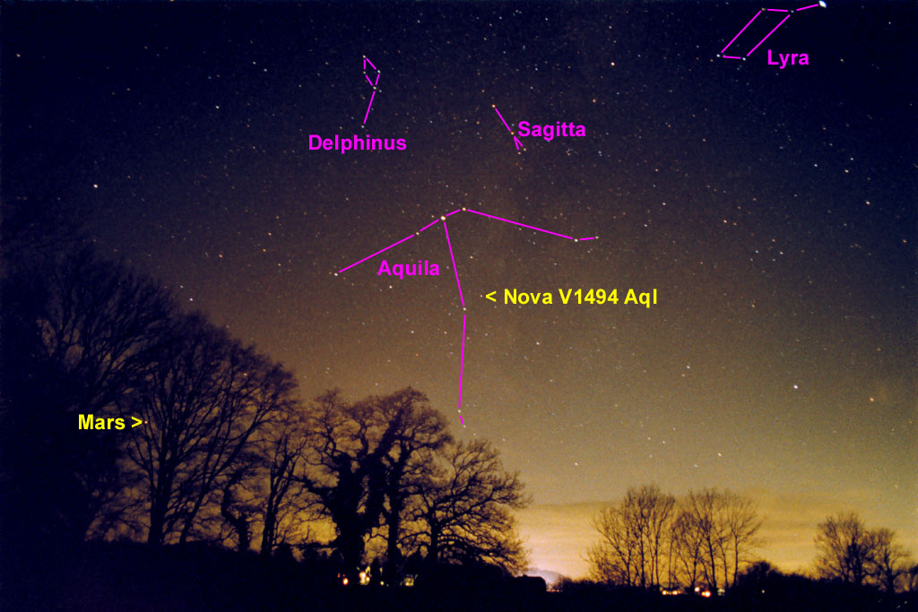 APOD: 1999 December 15 – A Nova In Aquila