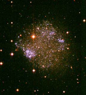 APOD: 1999 December 18 – Irregular Galaxy Sextans A