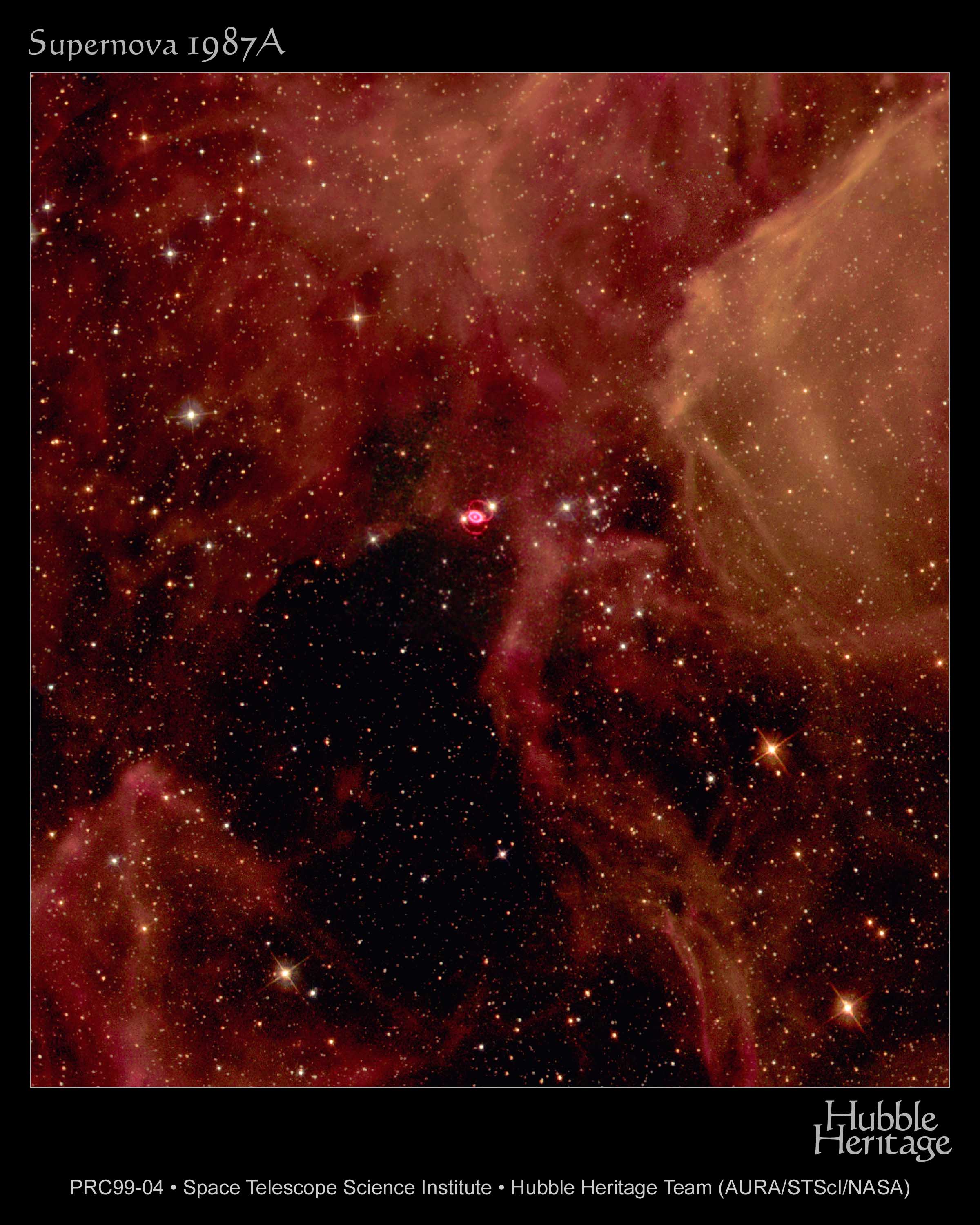 APOD: 1999 February 09 – A Supernova Starfield