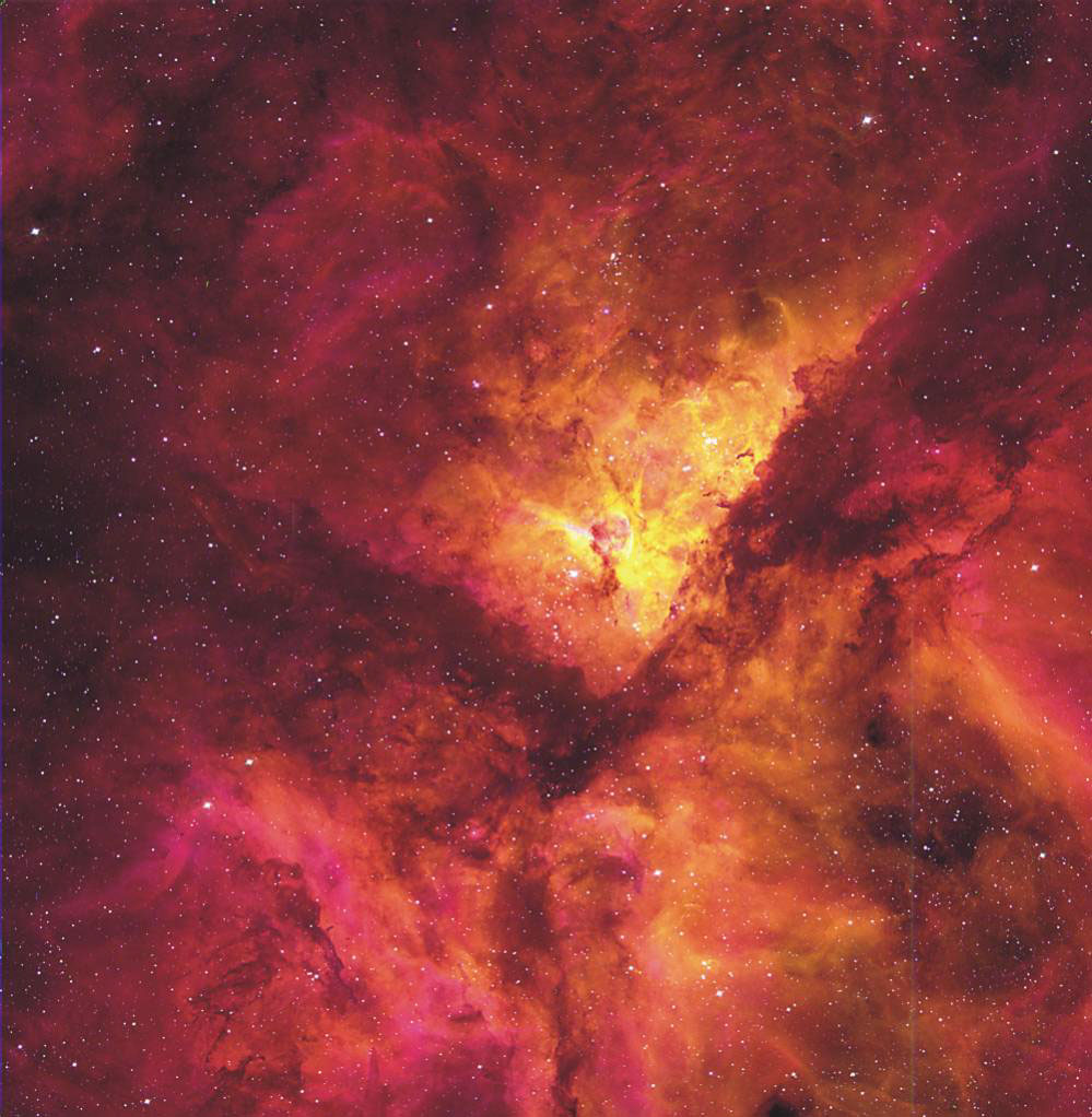 APOD: 1999 July 19 – NGC 3372: The Great Nebula in Carina