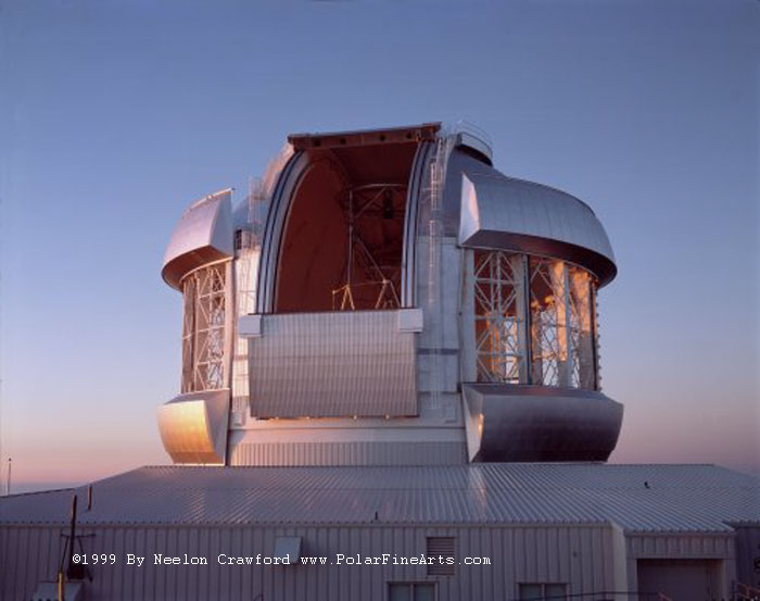 APOD: 1999 June 29 – Gemini North Telescope Inaugurated