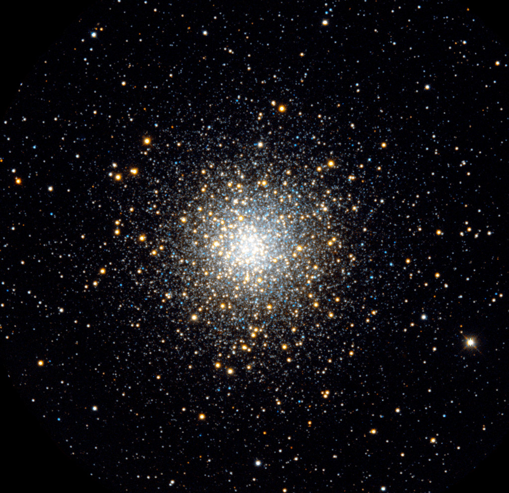 APOD: 1999 March 12 – Hydrogen, Helium, and the Stars of M10