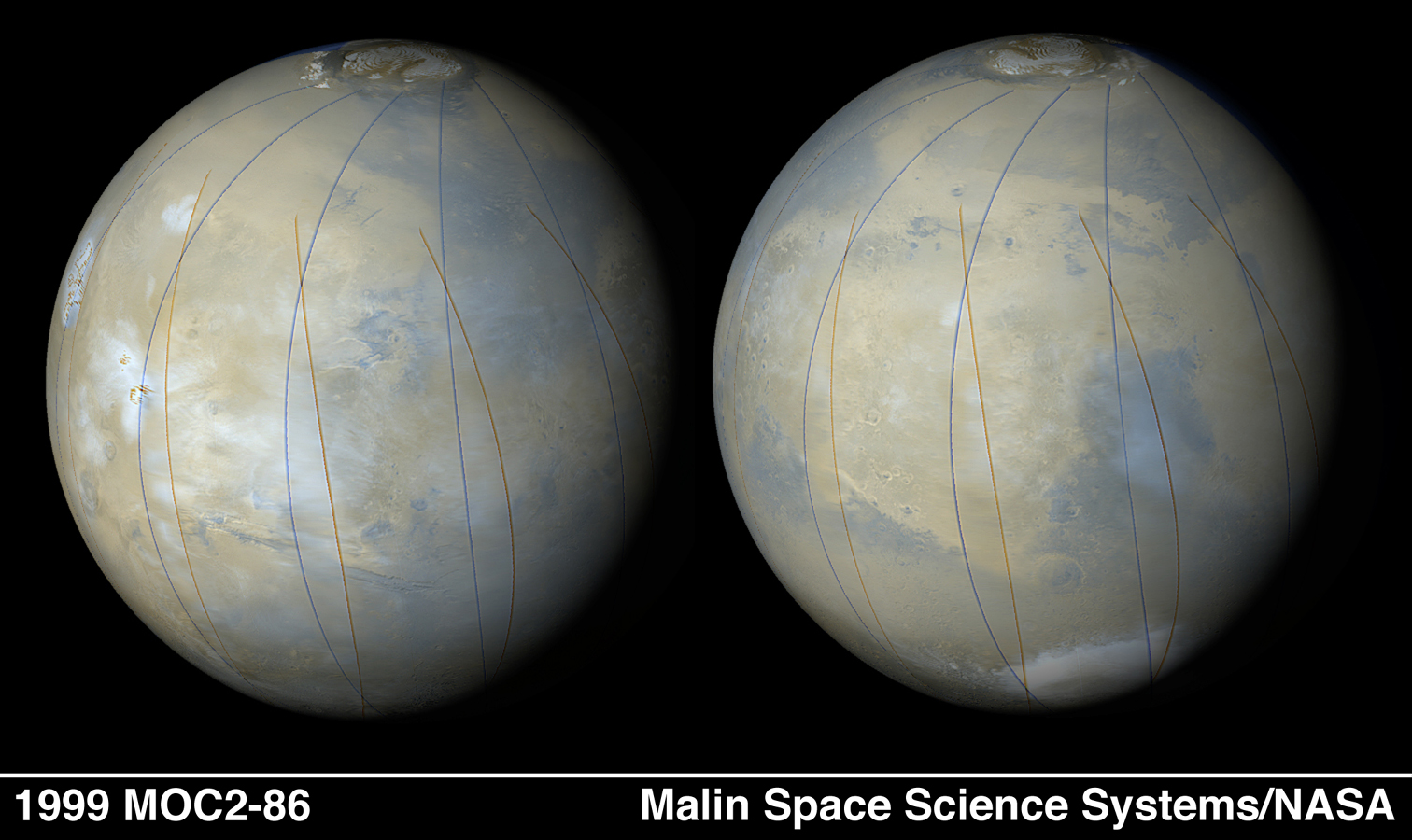 APOD: 1999 March 19 – Mapping Mars