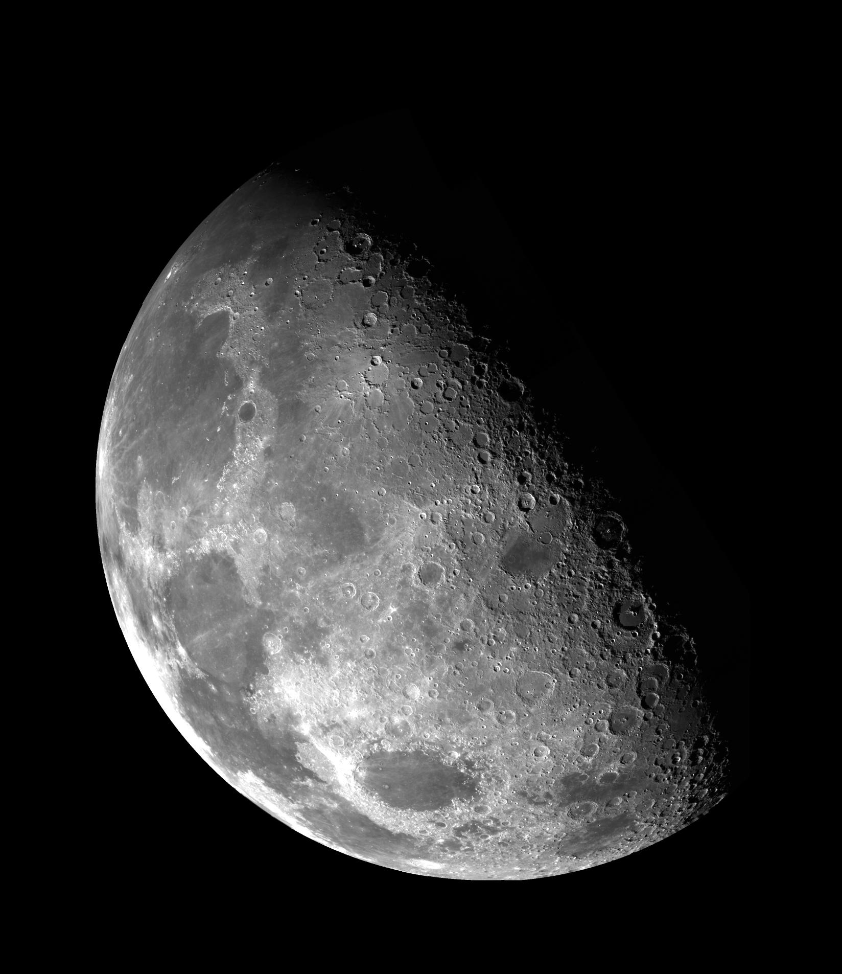 APOD: 1999 March 26 – Impact Moon