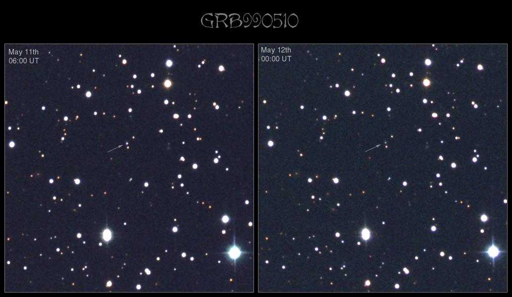 APOD: 1999 May 26 – GRB 990510: Another Unusual Gamma Ray Burst