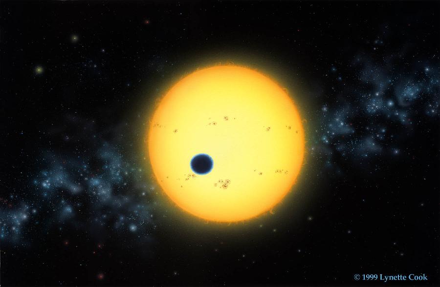 APOD: 1999 November 15 – In the Shade of a Historic Planet