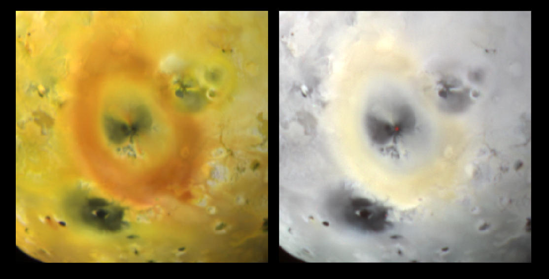 APOD: 1999 November 26 – Io Volcano: Pele’s Hot Lava