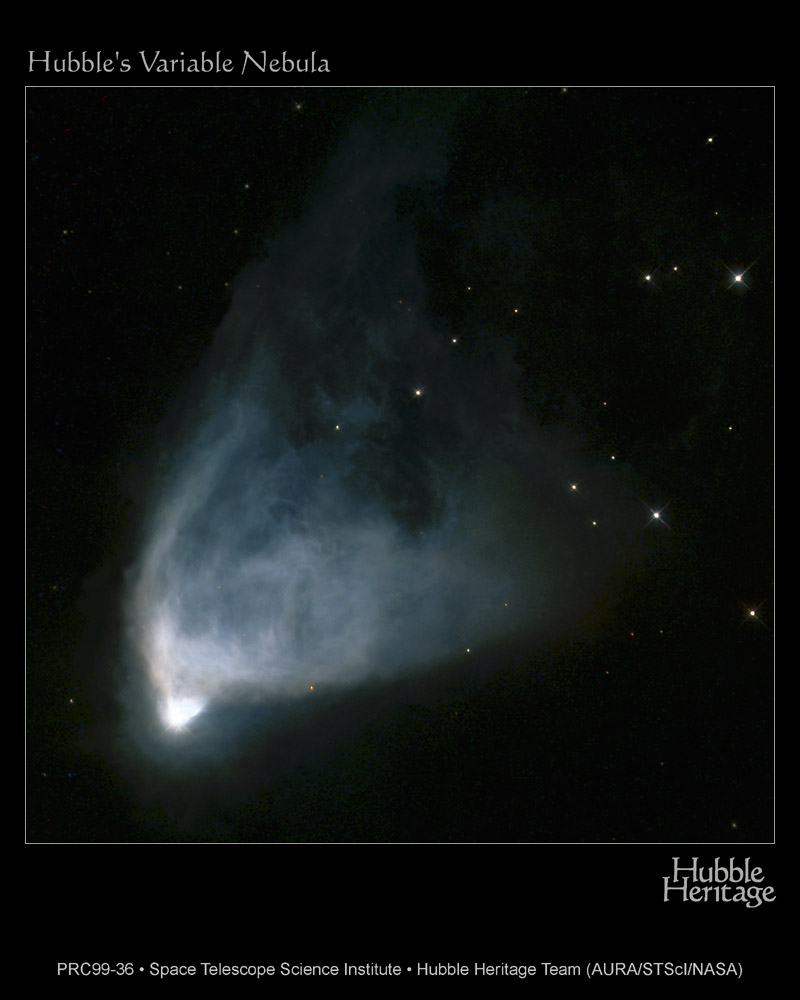 APOD: 1999 October 20 – NGC 2261: Hubbles Variable Nebula