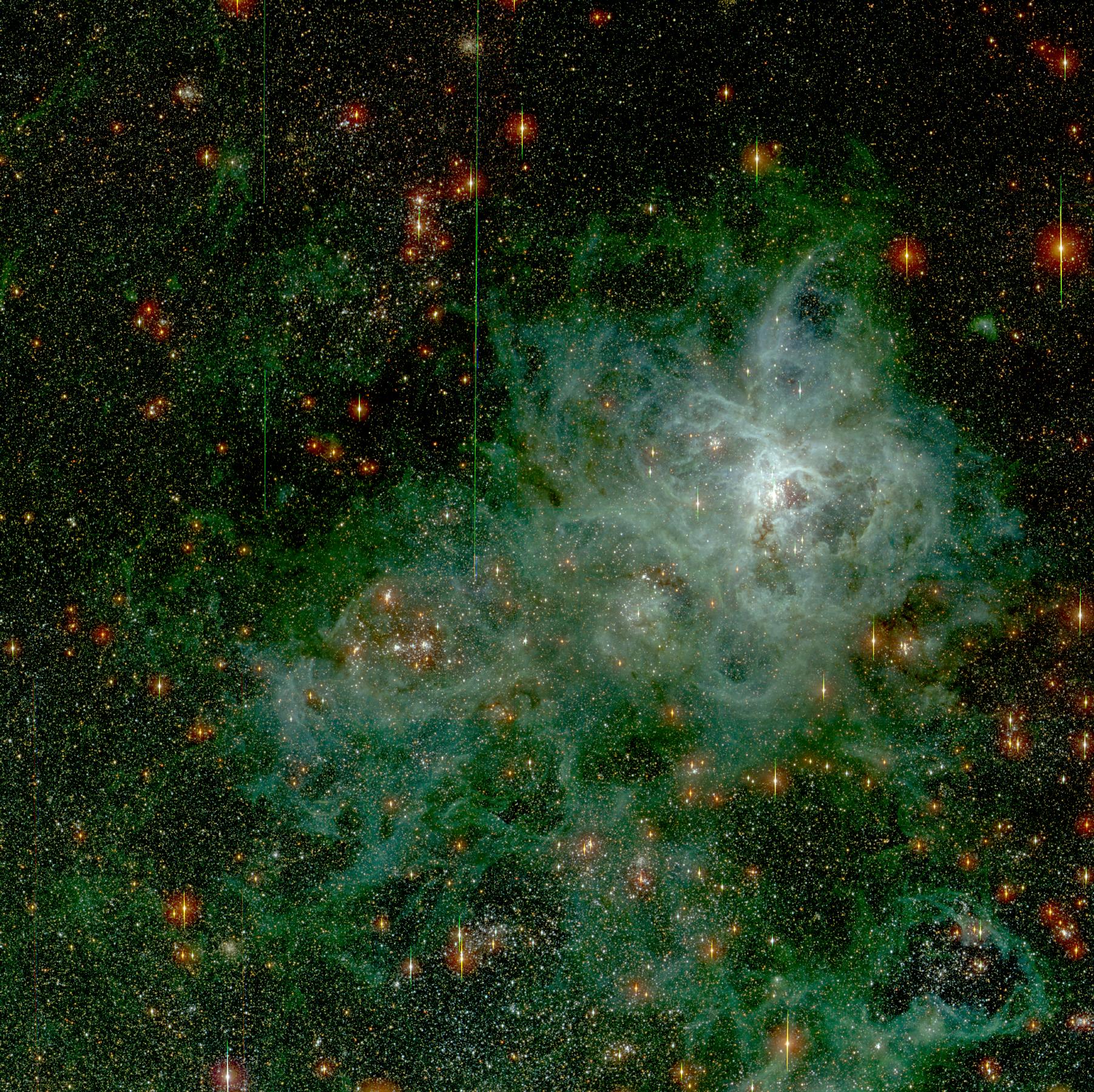 APOD: 1999 October 27 – In the Heart of the Tarantula Nebula