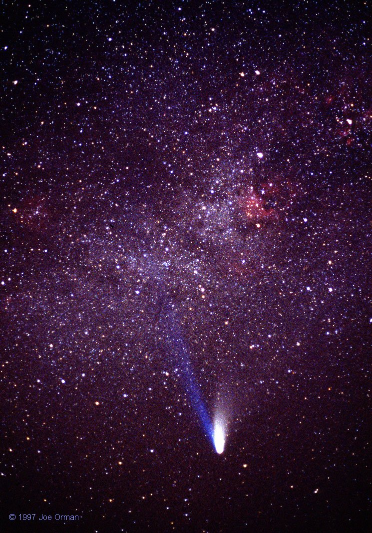 APOD: 2000 April 13 – Exploring Comet Tails
