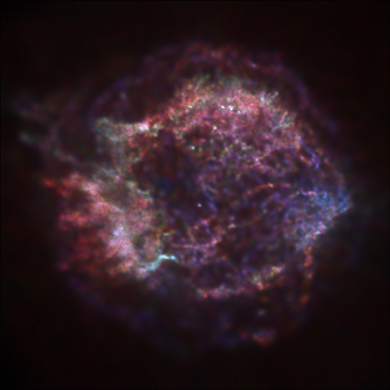 APOD: 2000 January 03 – Cas A Supernova Remnant in X-Rays