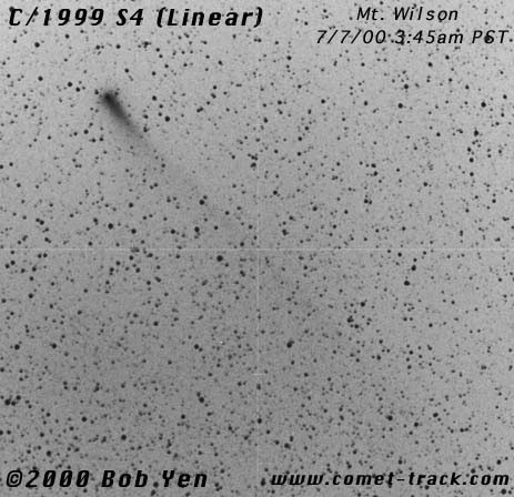 Comet LINEAR Extends — APOD for 2000-07-10