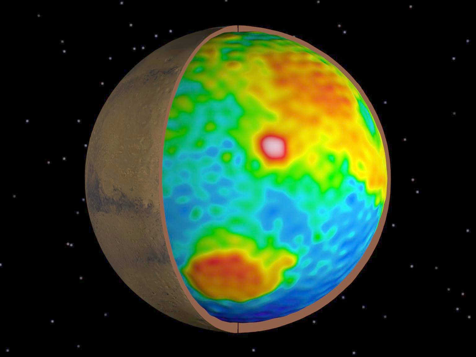 APOD: 2000 March 23 – Inside Mars