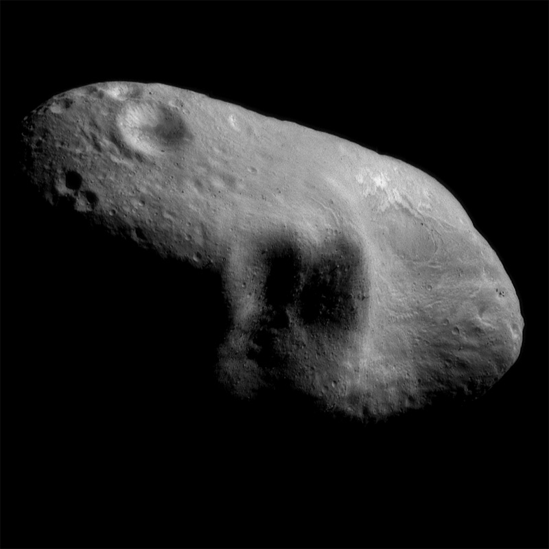 APOD: 2000 March 16 – NEAR Shoemaker Views Eros