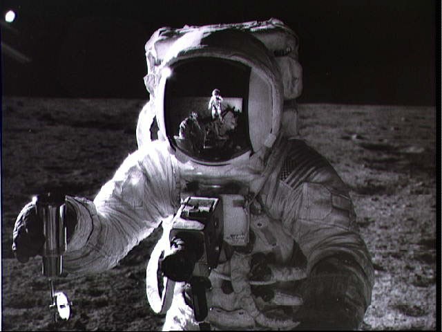 Apollo 12: Self-Portrait — APOD for 2000-11-04