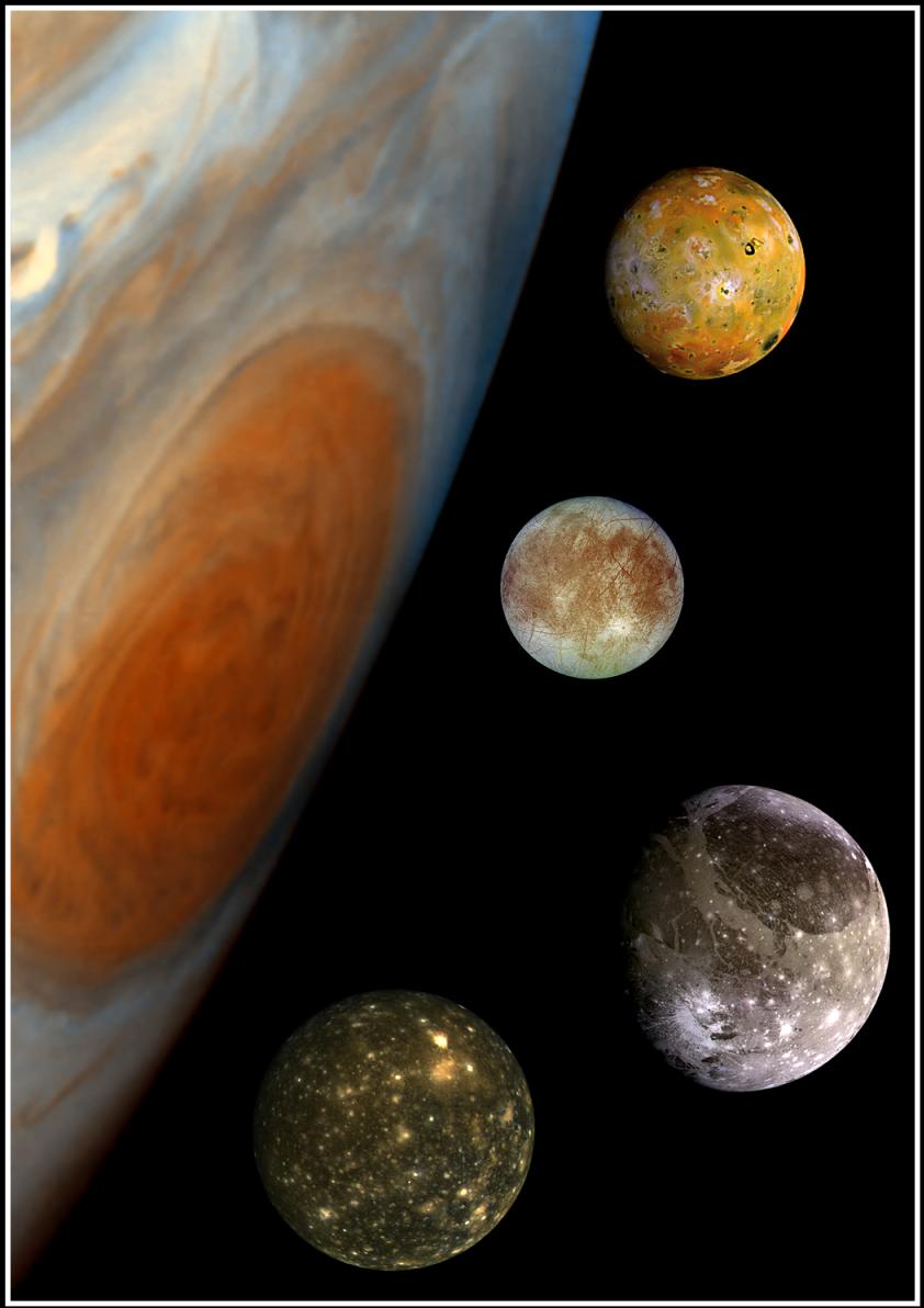 APOD: 2000 November 18 – Jupiter And Family