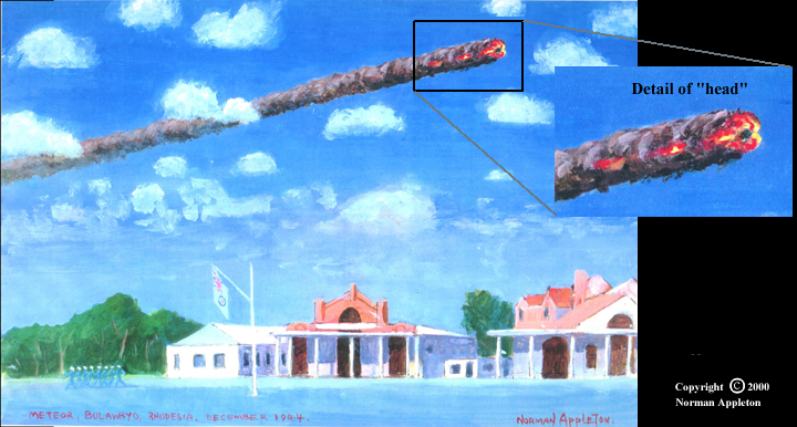 APOD: 2000 November 16 – A Daytime Fireball in 1944