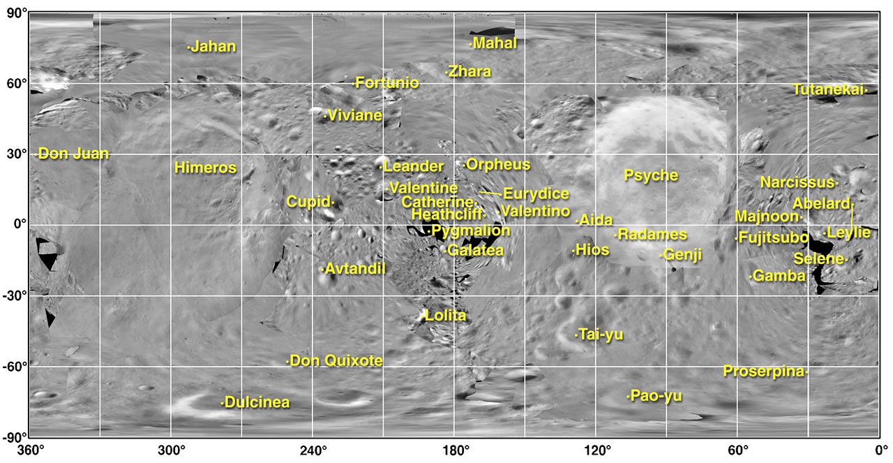 The Map Of Eros — APOD for 2000-10-26