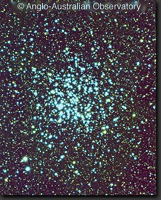 Wild Duck Open Cluster M11 — APOD for 2000-10-22
