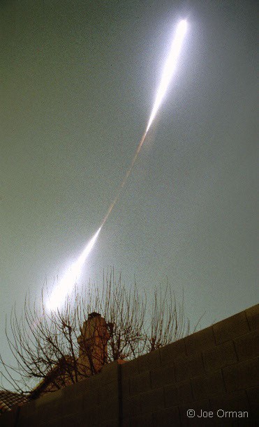 Eclipse Moon Trail — APOD for 2000-10-13