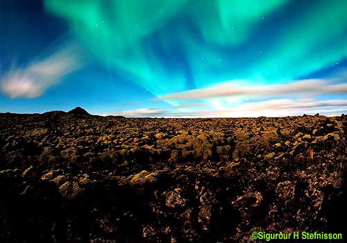 Aurora Over Clouds — APOD for 2001-04-02