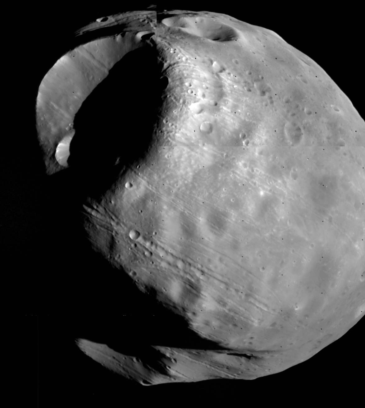 APOD: 2001 August 18 – Phobos: Doomed Moon of Mars