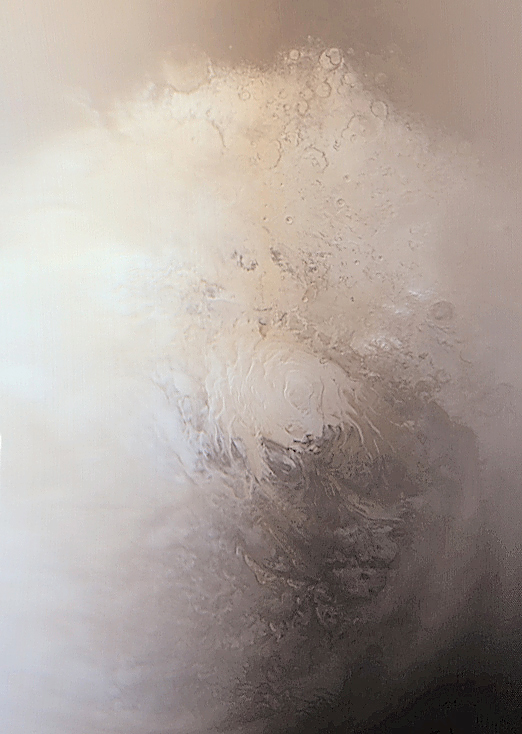 APOD: 2001 December 13 – The South Pole of Mars