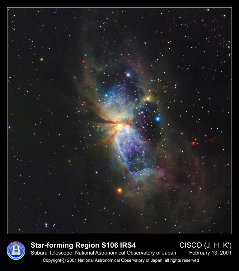 APOD: 2001 February 20 – Star Forming Region S106