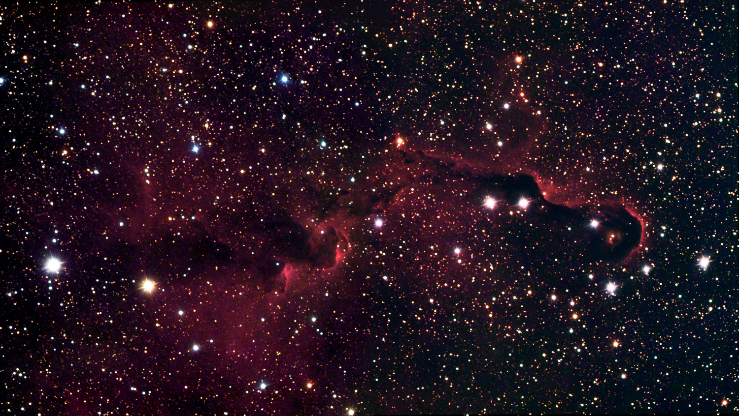 APOD: 2001 July 20 – The Elephant’s Trunk in IC 1396