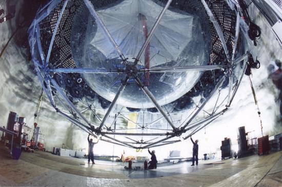APOD: 2001 July 10 – Sudbury Indicates Nonstandard Particle Model