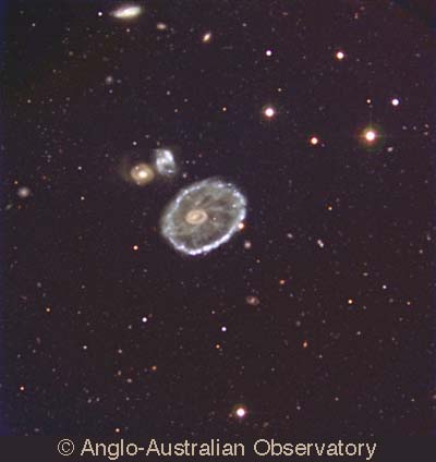 APOD: 2001 June 12 – The Cartwheel Galaxy