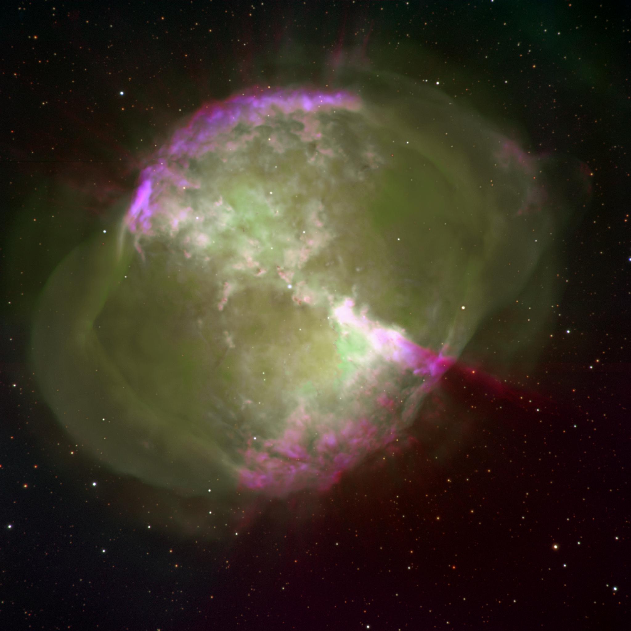 APOD: 2001 March 6 – M27: The Dumbbell Nebula