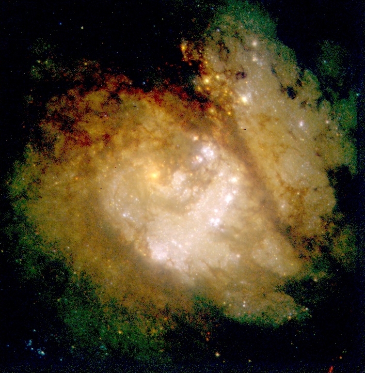 APOD: 2001 November 6 – In the Center of Spiral Galaxy M83