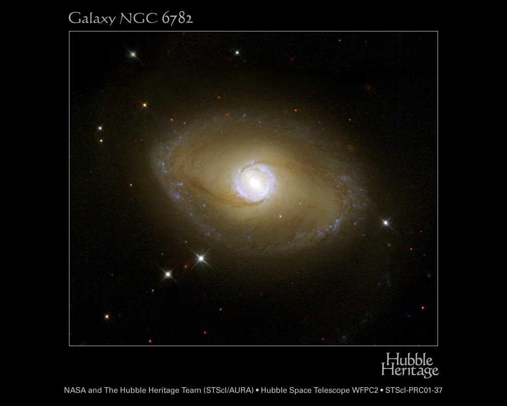 APOD: 2001 November 21 – The Galactic Ring of NGC 6782