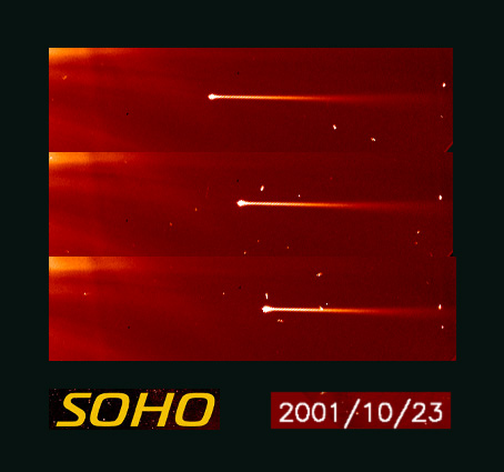 APOD: 2001 November 9 – SOHO Comet 367: Sungrazer