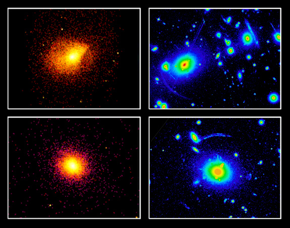 APOD: 2001 October 24 – The Matter of Galaxy Clusters
