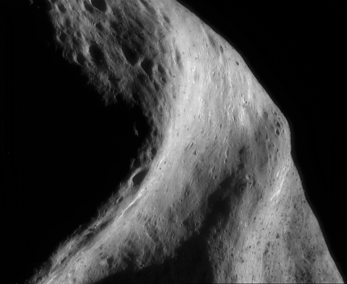 APOD: 2001 October 9 – The Past of Asteroid Eros
