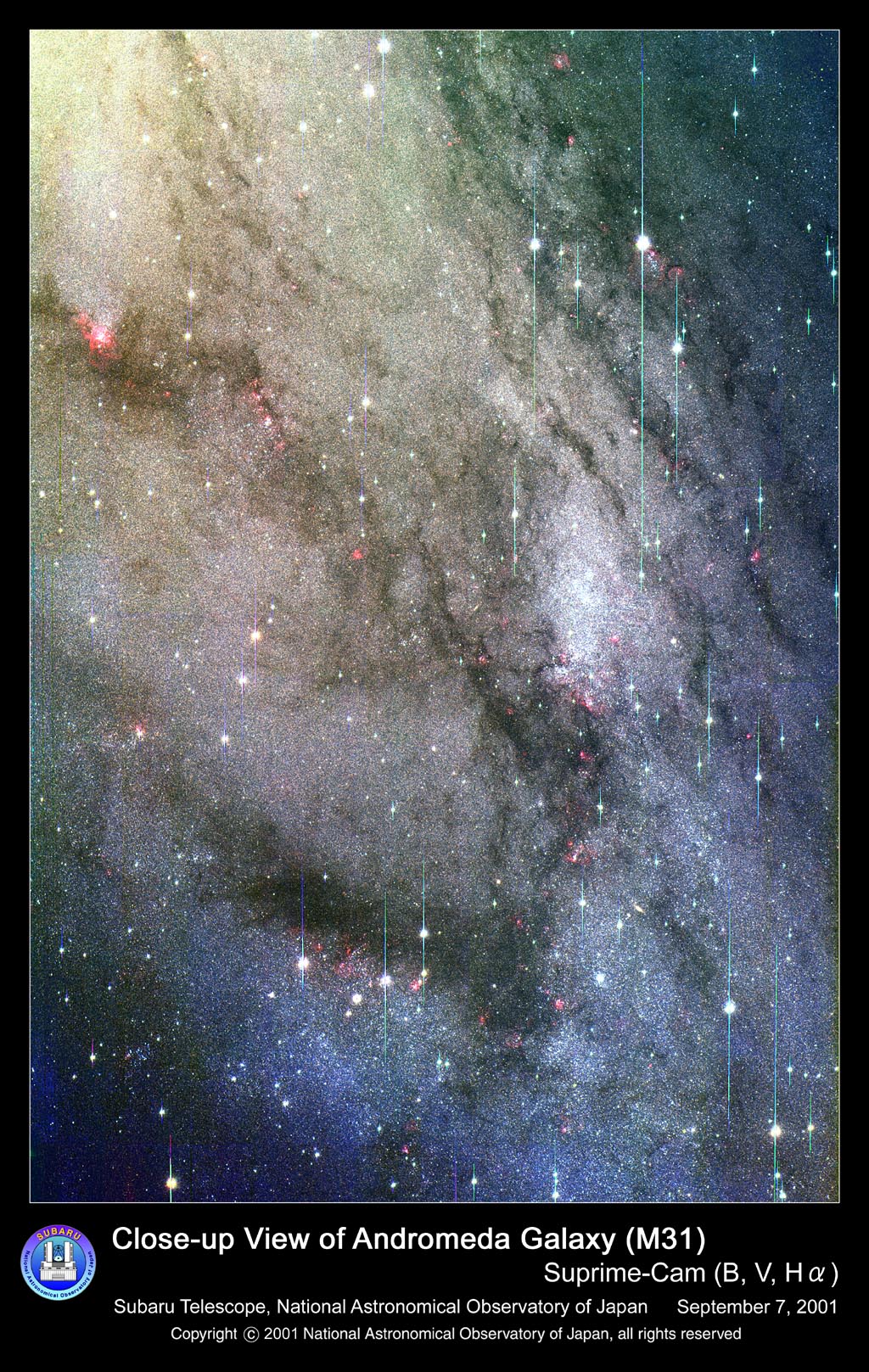 APOD: 2001 September 17 – Southwest Andromeda