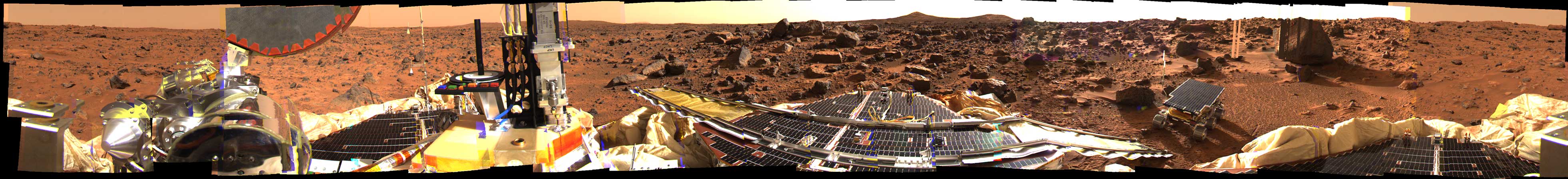 APOD: 2001 September 18 – Surrounded by Mars