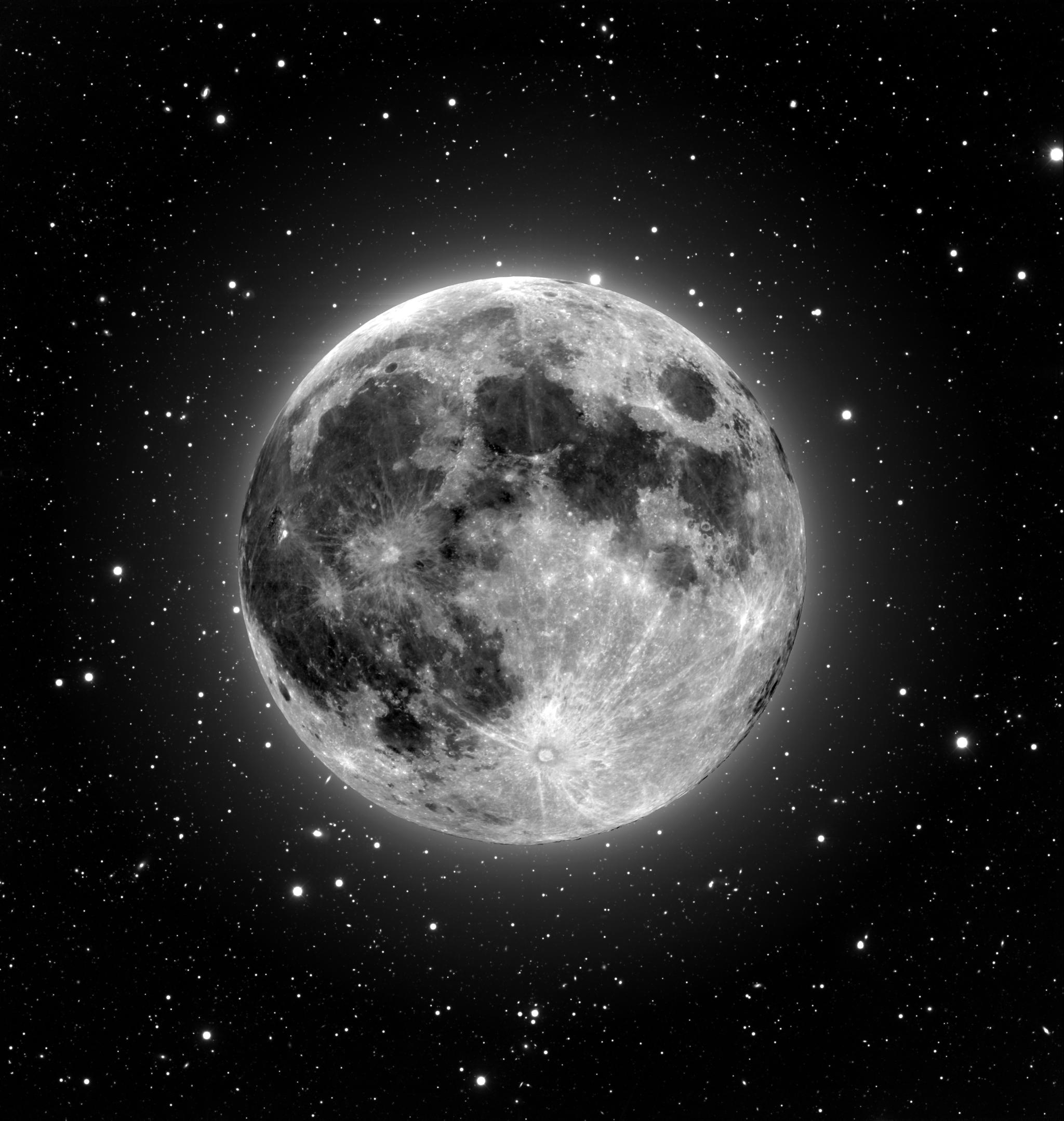 APOD: 2001 September 6 – Moon AND Stars