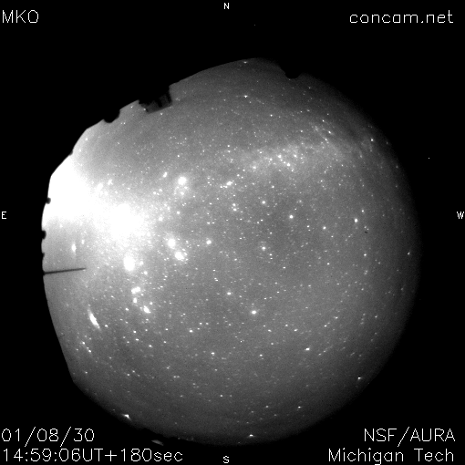 APOD: 2001 September 12 – Zodiacal Light and the False Dawn