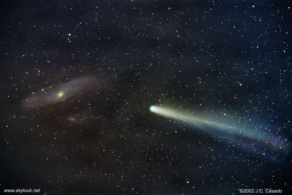APOD: 2002 April 12 – A Galaxy is not a Comet