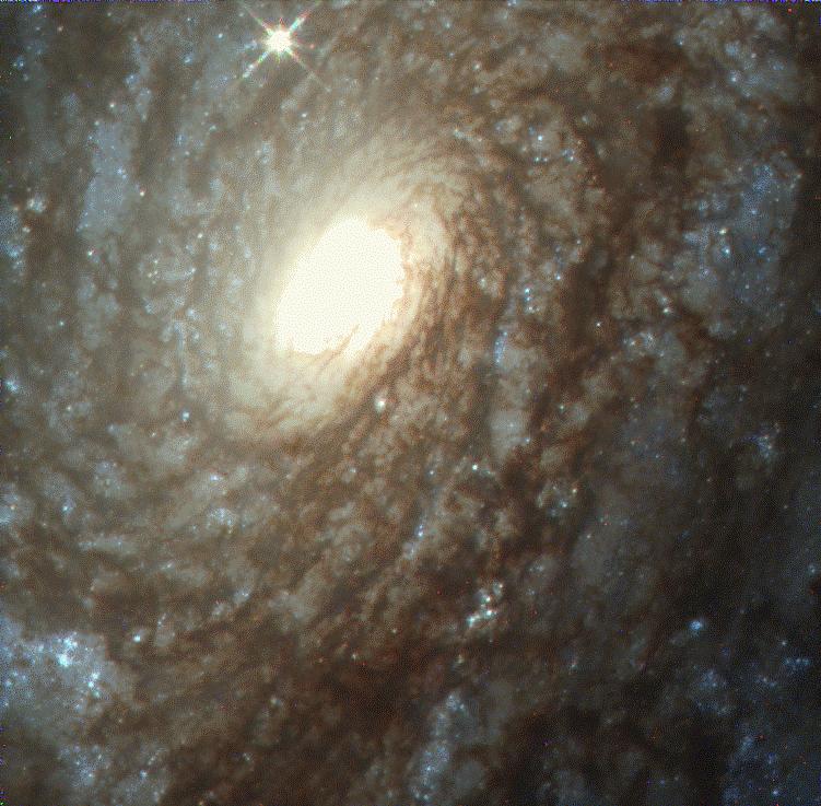 APOD: 2002 April 3 – NGC 4414: A Flocculent Spiral Galaxy