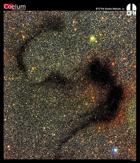 APOD: 2002 April 9 – The Snake Nebula from CFHT